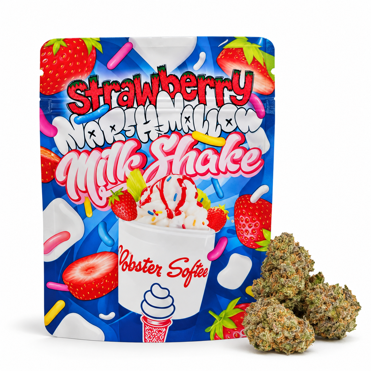 Strawberry Marshmellow Milkshake