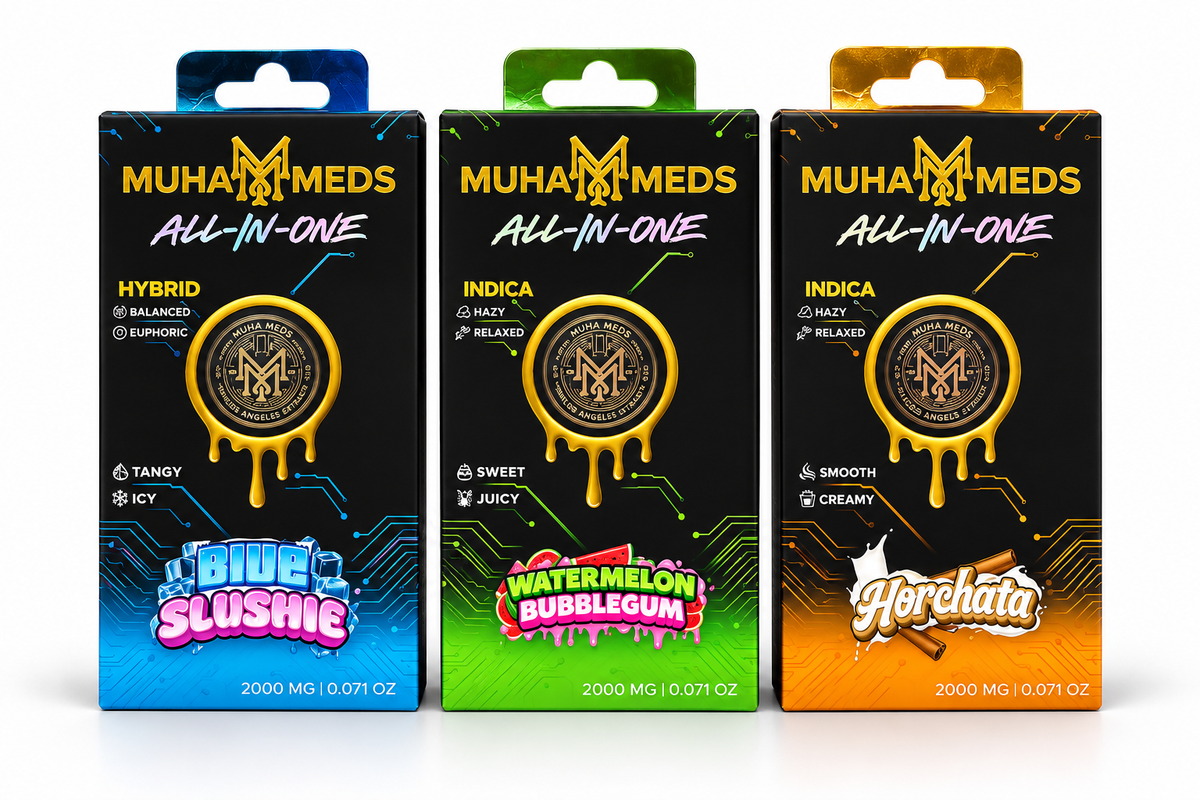 MUHA MEDS All-In-One Rechargeable Disposable Vape - 2G
