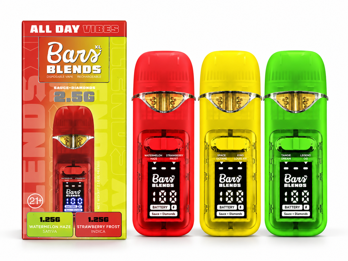 Bars Blends XL Switch Disposable Vape - 2.5G